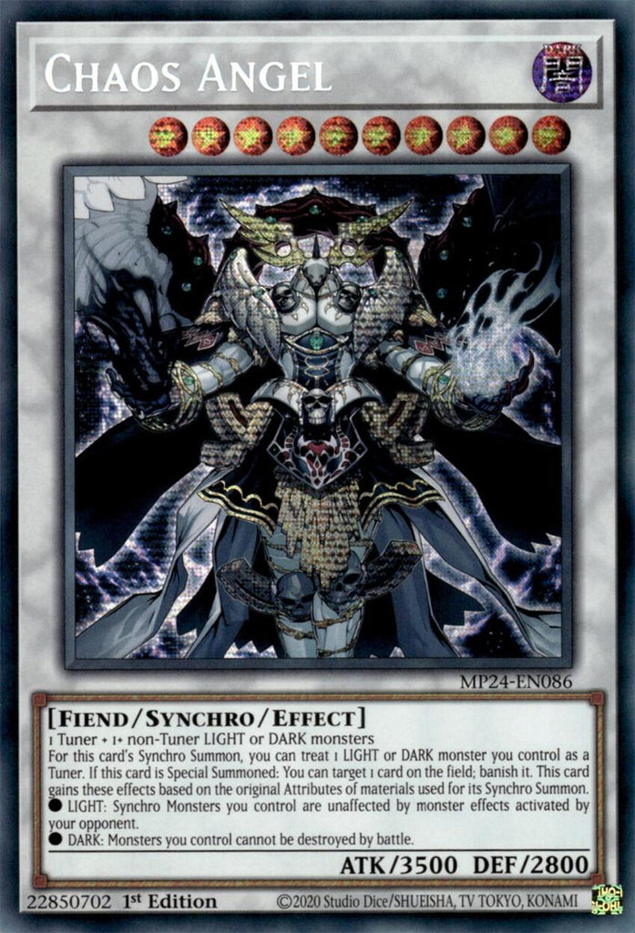 【中古】 Angel　Of　Chaos/ＣＤ/XQHK-1004 Chaos Angel [MP24-EN086] Prismatic Secret Rare