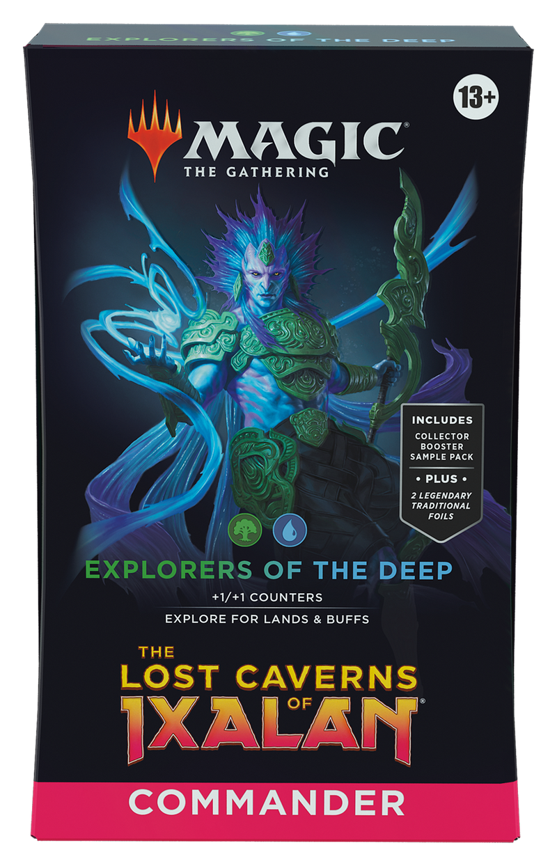 The Lost Caverns of Ixalan Commander Deck - Explorers of the Deep