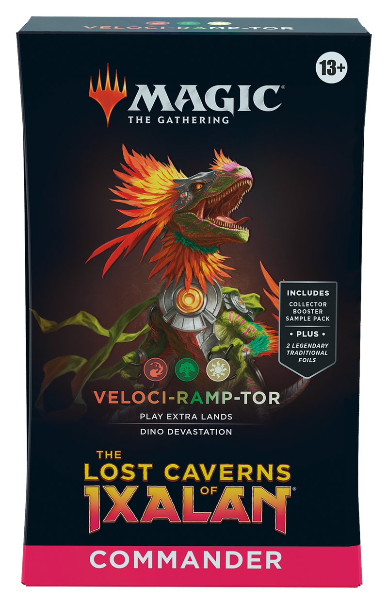 The Lost Caverns of Ixalan Commander Deck - Veloci-ramp-tor