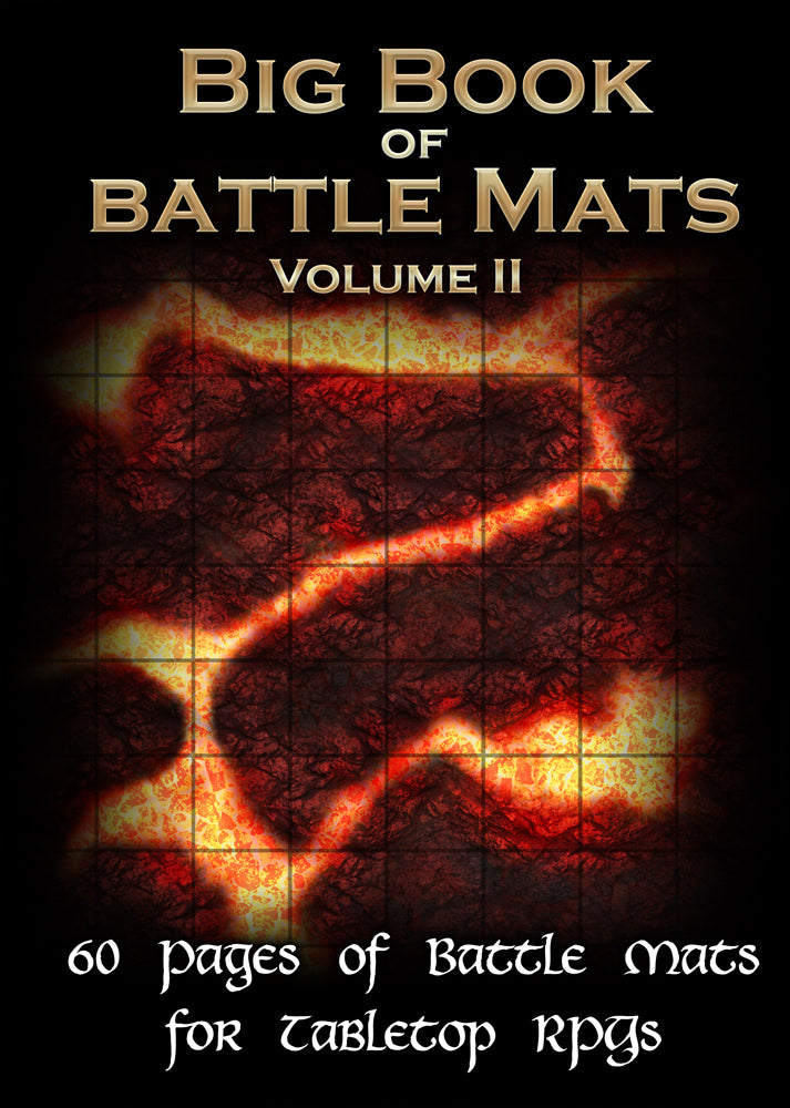 Battle Mat: Big Book of Battle Mats Vol. 2