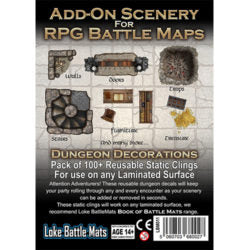 Add-On Scenery for RPG Maps Dungeon Decorations