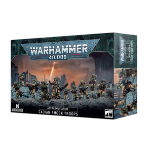 Warhammer 40K: Astra Militarum - Cadian Shock Troops (2023)