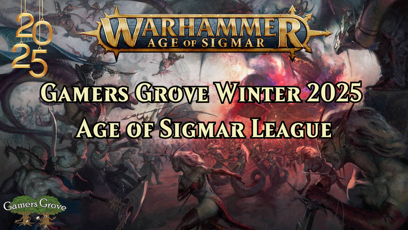 Announcing ... Age of Sigmar League - Winter 2025