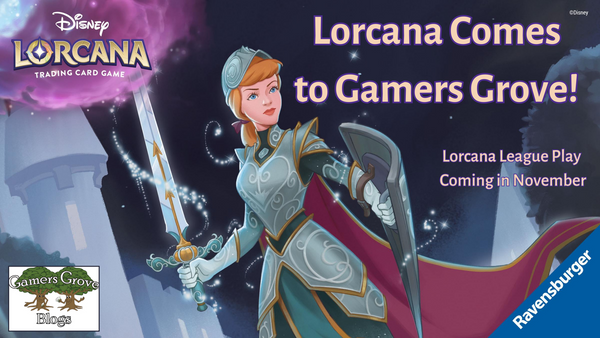 Lorcana Comes to Gamers Grove!