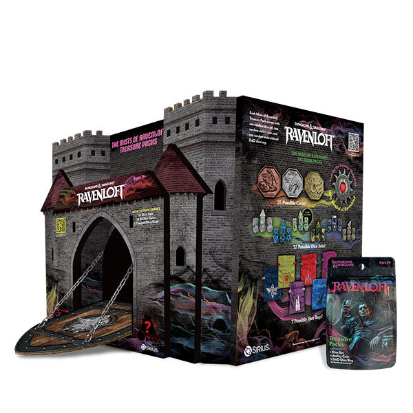 D&D Mists of Ravenloft Treasure Packs Dice Set