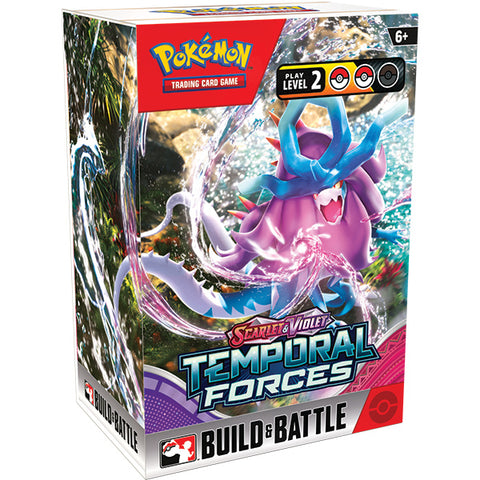 Pokemon TCG: Scarlet & Violet - Temporal Forces- Build & Battle Box