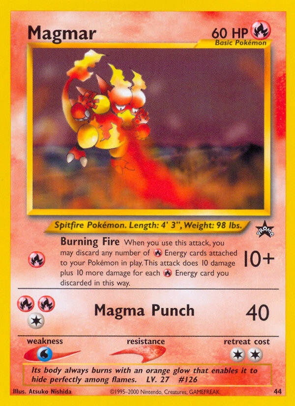 wizards of the coast pokemon cards value Base Set Common Card #52/102 Machop : Toys & Games your opponent takes 2 Prize cards. Magmar (44) [Wizards of the