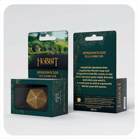 Hobbit TCG Dice: Jumbo D20 Spindown - Solaris