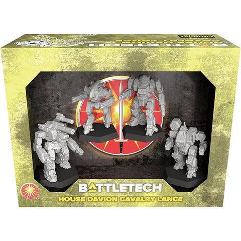 BattleTech: Miniature Force Pack- House Davion Cavalry Lance