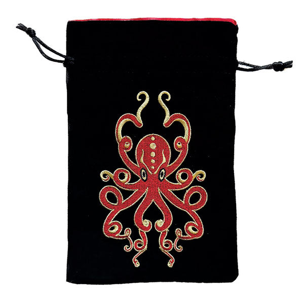 Dice Bag: Kraken- Red