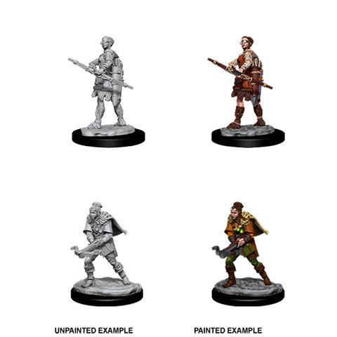 D&D Nolzur's Marvelous Miniatures: Unpainted Minis- Female Human Ranger