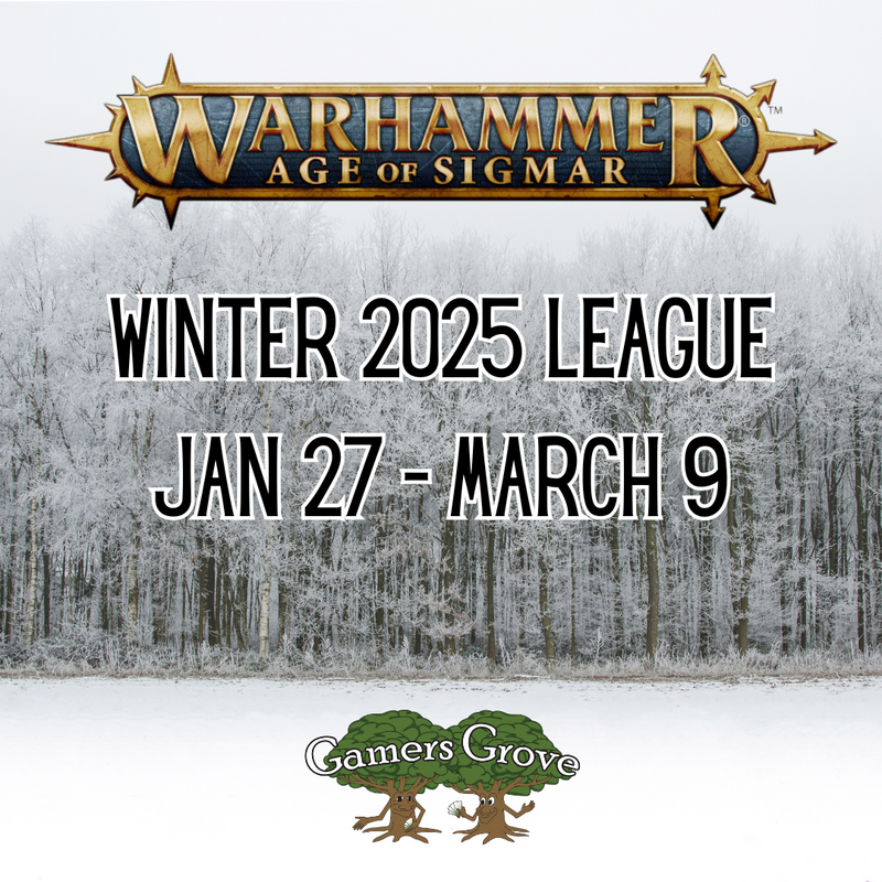 Age of Sigmar League - Winter 2025 (Jan - Mar)