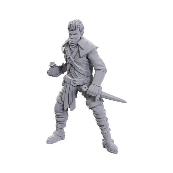 Wizkids Deep Cuts Miniatures: Unpainted Minis- Cutpurses Male & Female