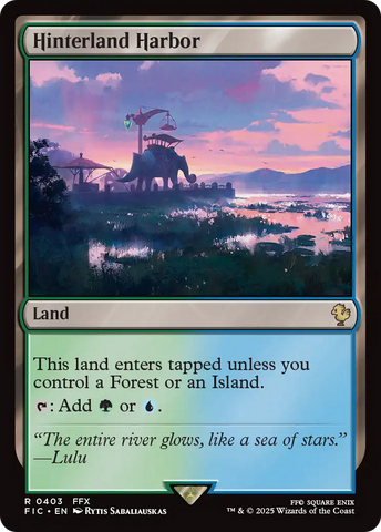 Hinterland Harbor [FINAL FANTASY Commander]