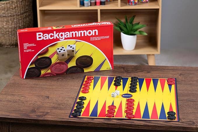 Pressman Backgammon - Classic Game of Skill & Strategy