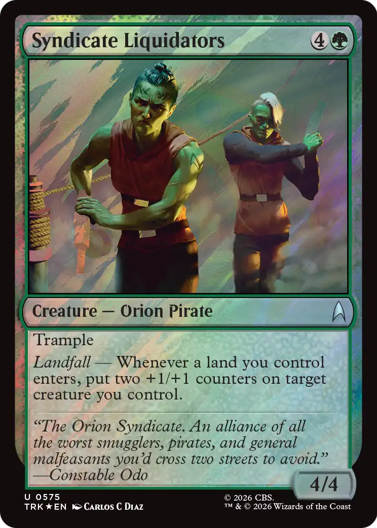 Syndicate Liquidators [Star Trek]