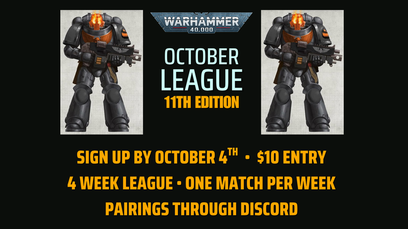 40K League - October 2026 (11th Edition)