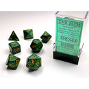 7-Die Set Speckled: Golden Recon