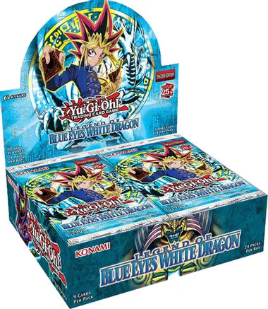 Yu-Gi-Oh: Legend of Blue Eyes White Dragon Booster Display (25th Anniversary Edition)