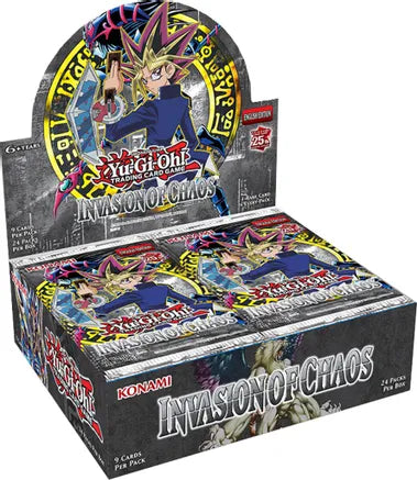 Yu-Gi-Oh: Invasion of Chaos Booster Display (25th Anniversary Edition)
