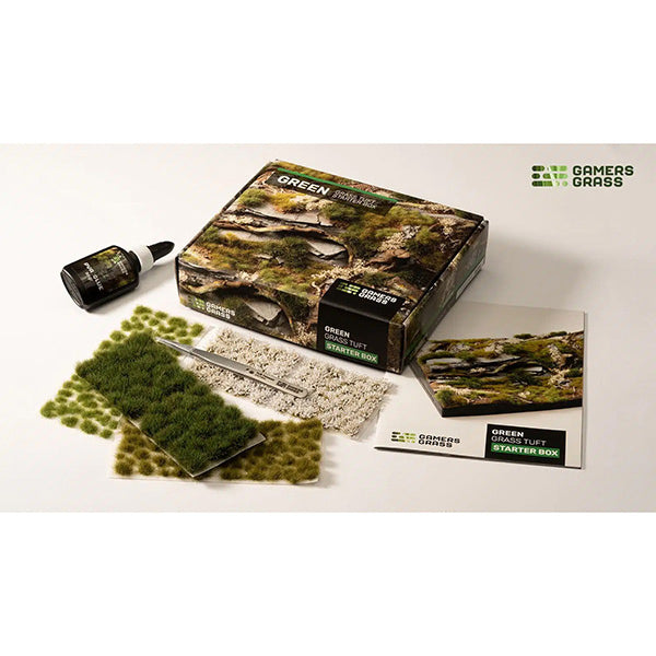 Gamers Grass: Tufts Starter Box- Green Grass