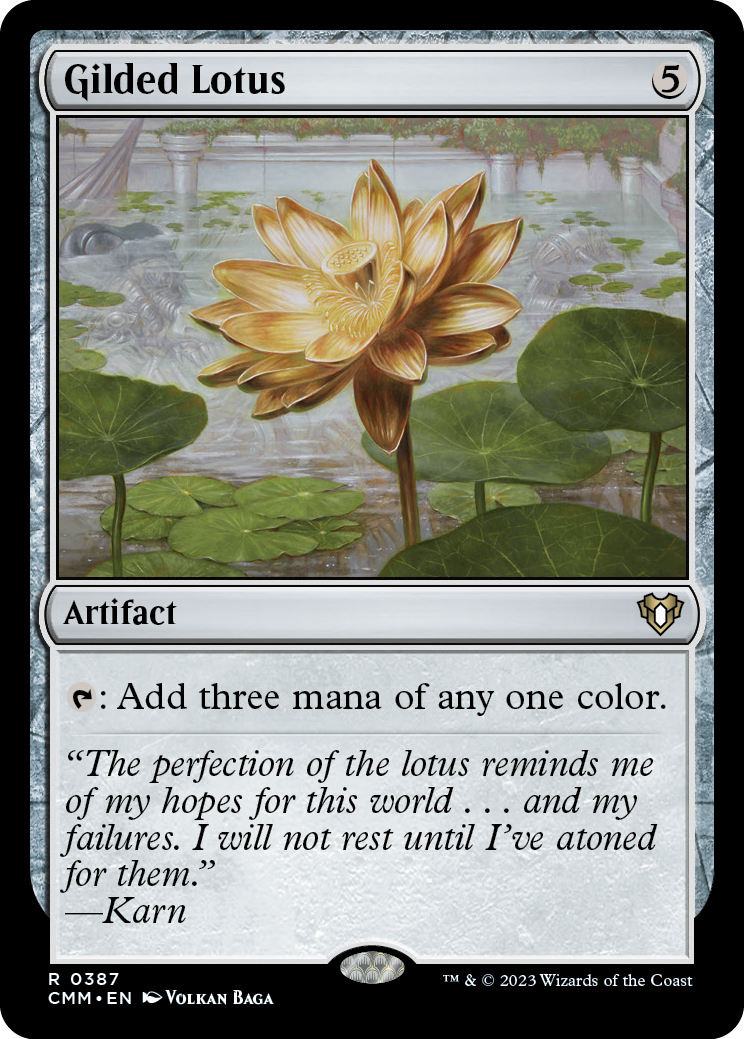 Gilded Lotus [Commander Masters]