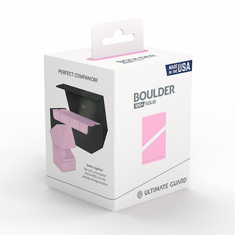 Deck Case: Boulder 100+ Standard Size Pastel - Candy Pink
