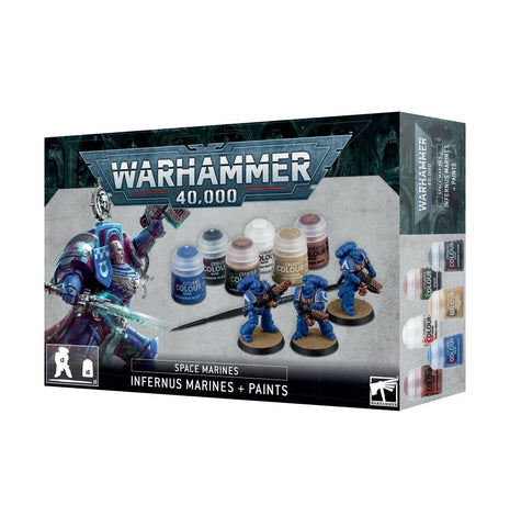 Warhammer 40K: Infernus Space Marines + Paints Set