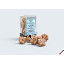 7-Die Set Speckled Dice: Rust