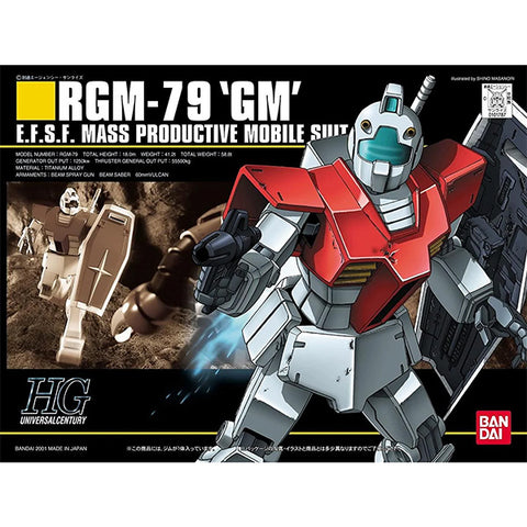 Gundam Model  Kit: HGUC Mobile Suit Gundam- 1/144 #20 RGM-79