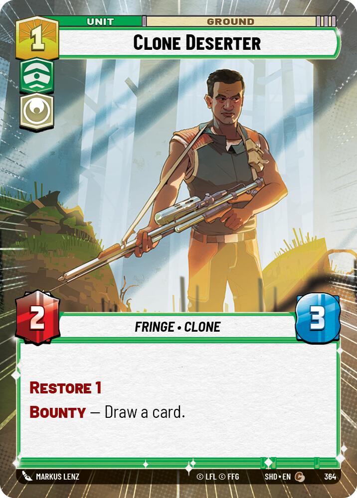 Clone Deserter (Hyperspace) (364) [Shadows of the Galaxy]