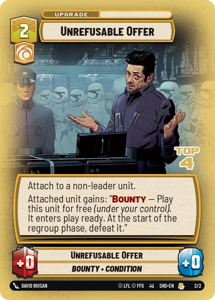 Unrefusable Offer (Top 4) (2/2) [Store Showdown Promos]