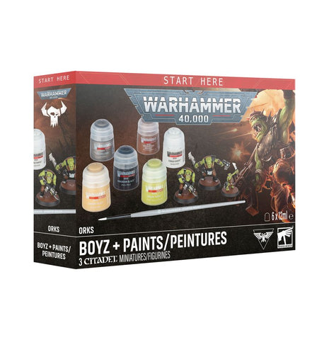 Warhammer 40K: Orks: Boyz + Paints (2026)