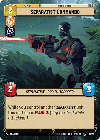 Separatist Commando (7) (Hyperspace) (7) [Twilight of the Republic]