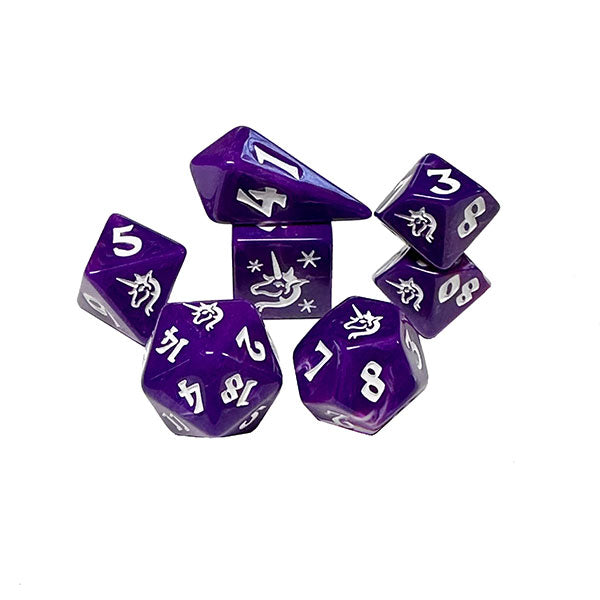 7-Die Set: Unicorn