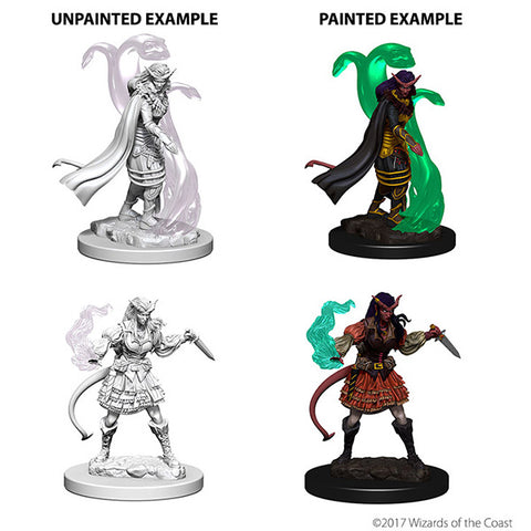 D&D Nolzur's Marvelous Miniatures: Unpainted Minis- Tiefling Female Sorcerer