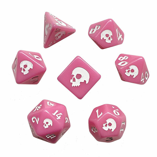7-Die Set: Black Death- Pink Death