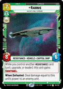 Raddus - Holdo's Final Command (104/262) (104/257) [Jump to Lightspeed]