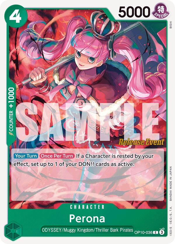 Perona [Royal Blood Release Event Cards]