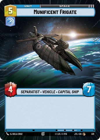 Munificent Frigate (331) (Hyperspace) (331) [Jump to Lightspeed]