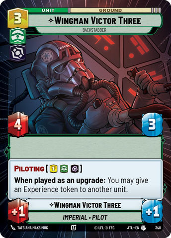 Wingman Victor Three - Backstabber (348) (Hyperspace) (348) [Jump to Lightspeed]