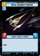 Royal Security Fighter (795) (Hyperspace Foil) (795) [Jump to Lightspeed]