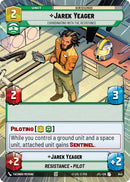 Jarek Yeager - Coordinating With The Resistance (843) (Hyperspace Foil) (843) [Jump to Lightspeed]
