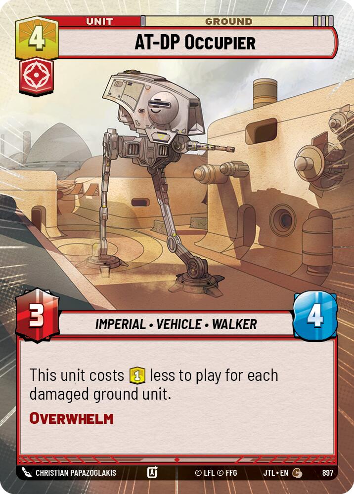 AT-DP Occupier (897) (Hyperspace Foil) (897) [Jump to Lightspeed]