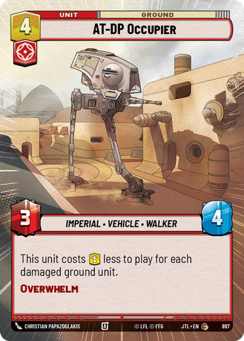 AT-DP Occupier (897) (Hyperspace Foil) (897) [Jump to Lightspeed]