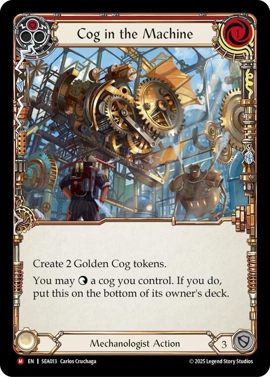 Cog in the Machine [SEA013] (High Seas)  Rainbow Foil