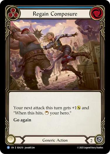 Regain Composure [SEA210] (High Seas)  Rainbow Foil