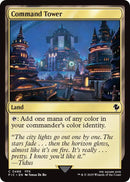 Command Tower (0486) (Surge Foil) [FINAL FANTASY Commander]