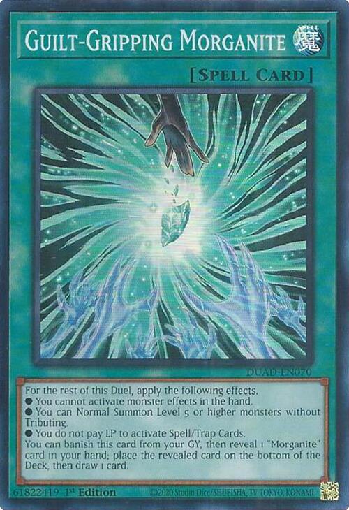 Guilt-Gripping Morganite [DUAD-EN070] Super Rare