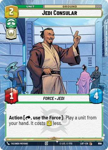 Jedi Consular (834) (Hyperspace Foil) (834) [Legends of the Force]